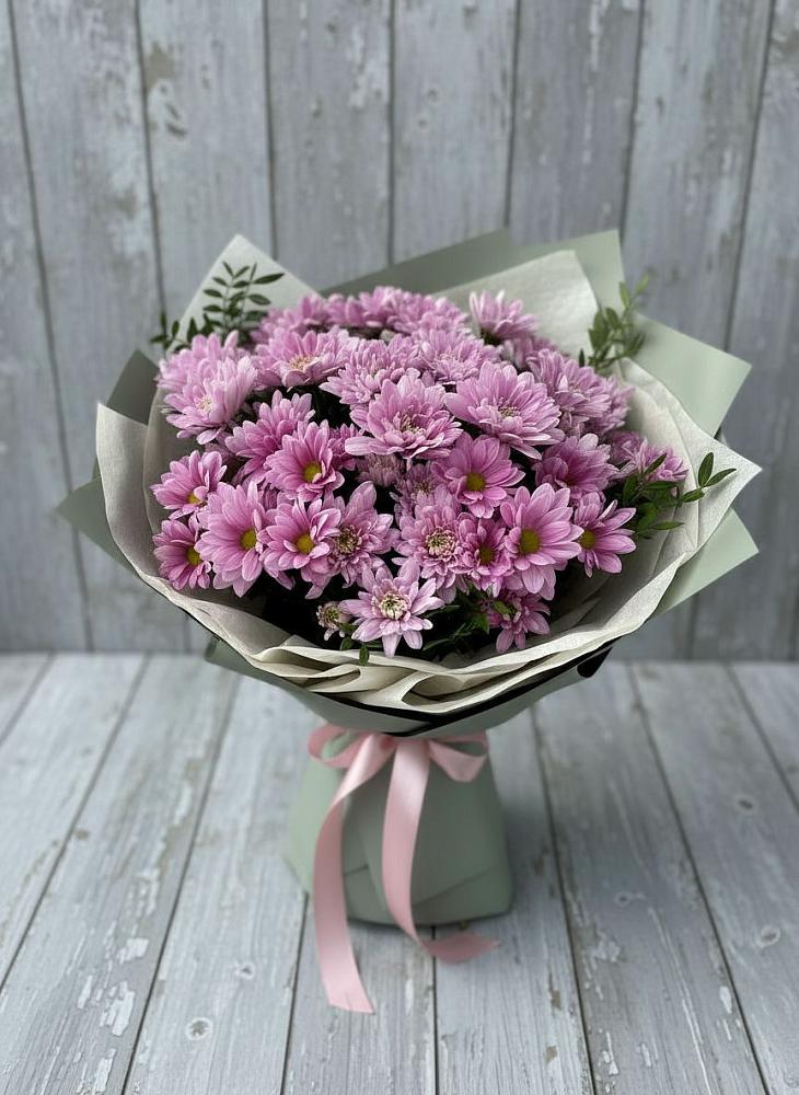 Букет цветов из: Хризантемы в Волжанце