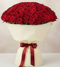 Букет 101 Красная роза Милано #REPLACE_PRED# Волжанце