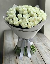 Букет 35 Белых роз в Волжанце