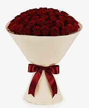 Букет 101 Бордовая роза Блэк Бакарра #REPLACE_PRED# Волжанце