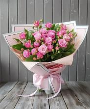 Букет Розовый кустик в Волжанце