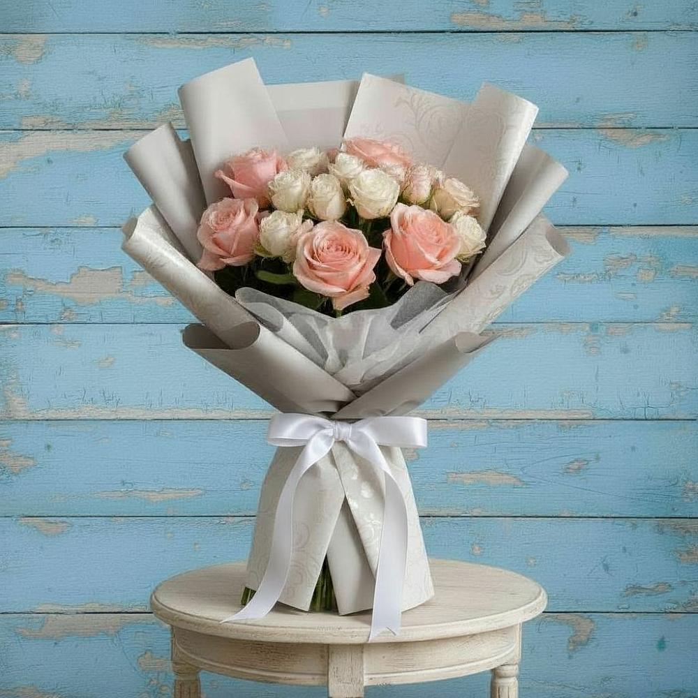 Букет цветов из: Розы в Волжанце