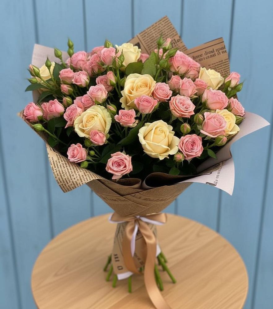 Букет цветов из: Розы в Волжанце