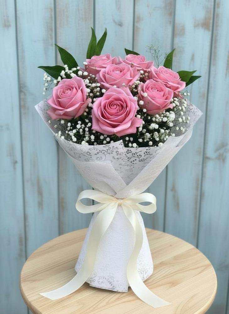 Букет цветов из: Розы в Волжанце
