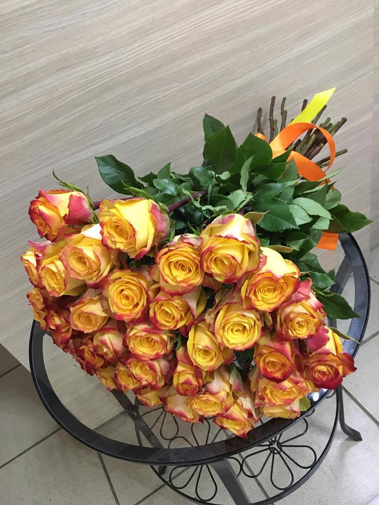 Букет Желтые розы в Волжанце