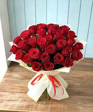 Букет 29 Красных роз в Волжанце