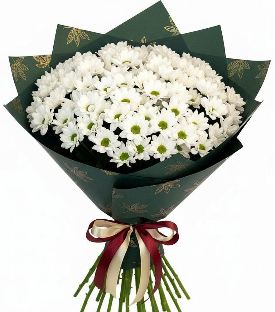 Букет цветов из: Хризантемы в Волжанце