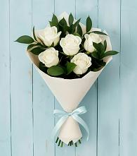Букет цветов из:  Розы #REPLACE_PRED# Волжанце