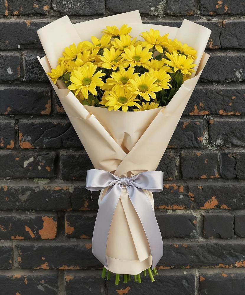 Букет цветов из: Хризантемы в Волжанце