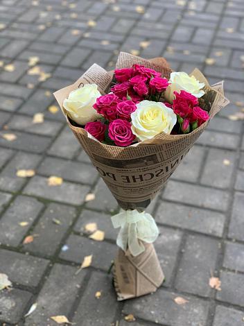 Букет цветов из: Розы в Волжанце