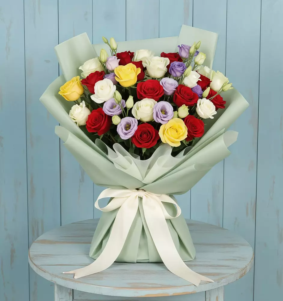 Букет цветов из: Розы в Волжанце