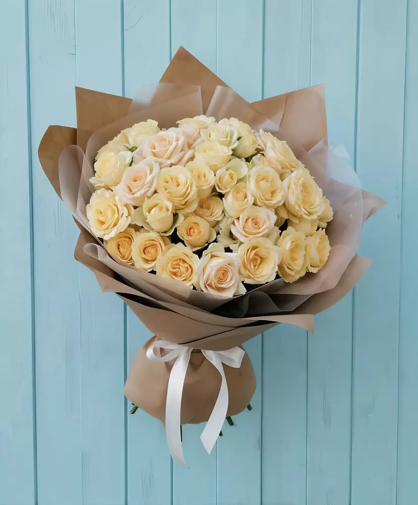 Букет Кремовое облако в Волжанце