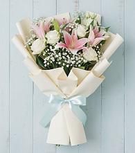 Букет цветов из:  Лилии в Волжанце