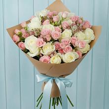 Букет цветов из:  Розы в Волжанце