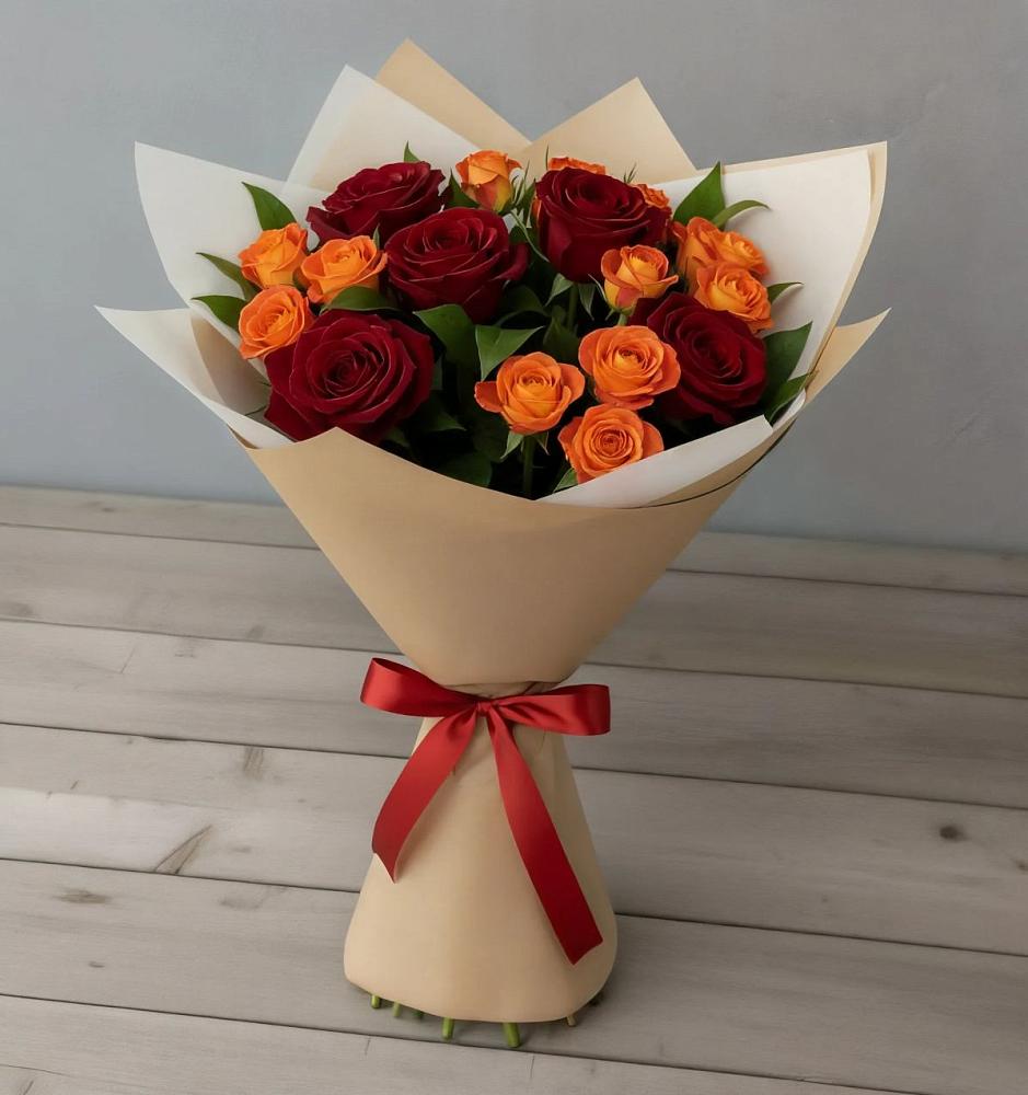 Букет Любовь и восторг в Волжанце